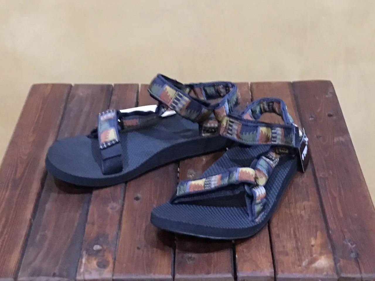 1004006 PBGP Teva Original Universal Sandal Peaks Blue Graphite
