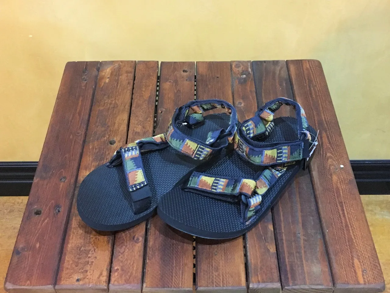 1004006 PBGP Teva Original Universal Sandal Peaks Blue Graphite
