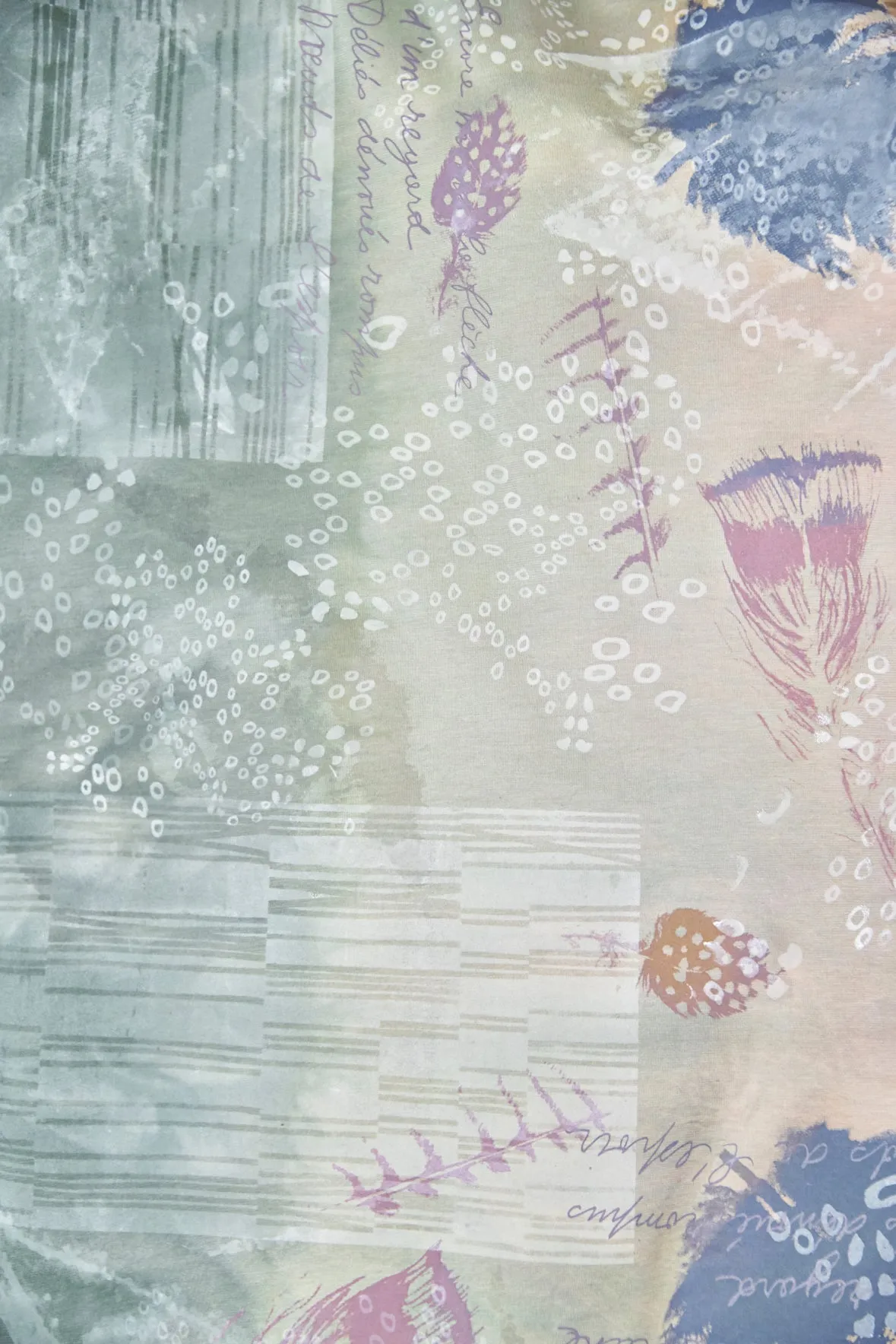 1255HD Art Tee Algae/Earth Feather Winds