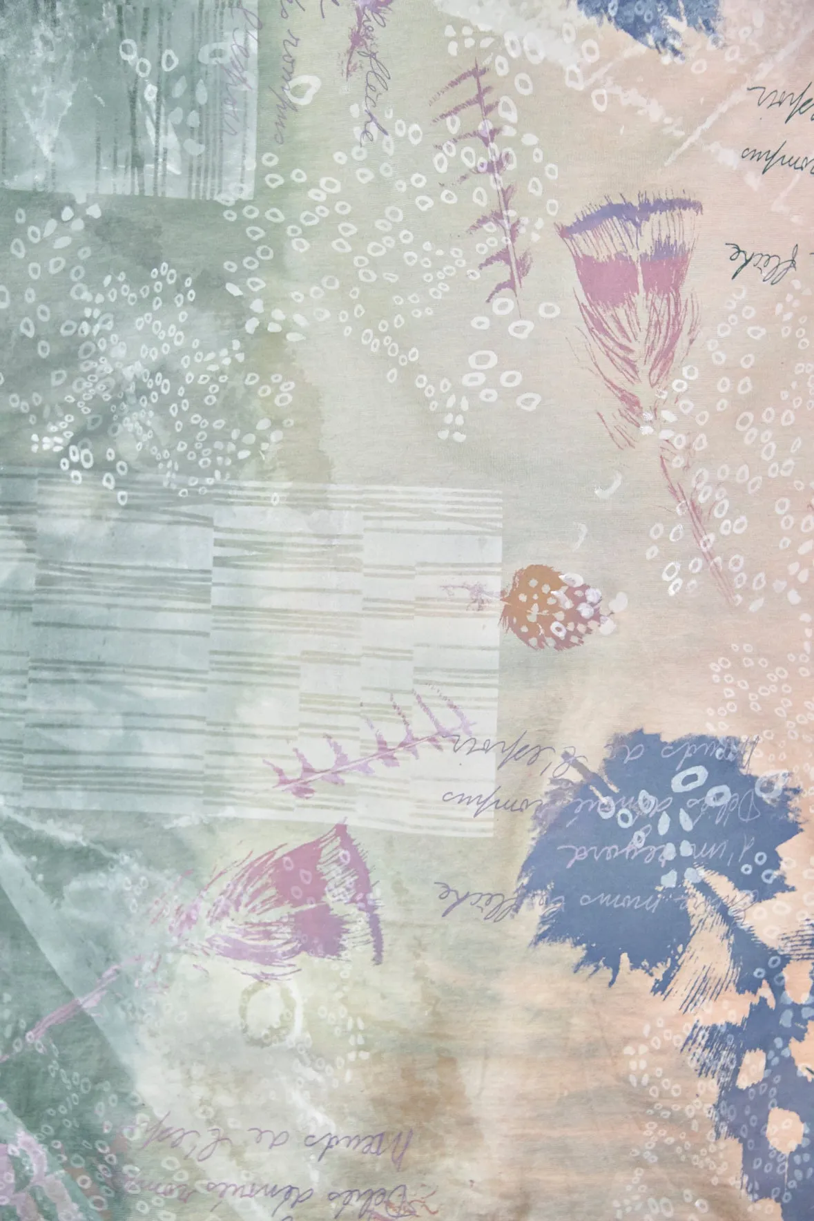 1255HD Art Tee Algae/Earth Feather Winds