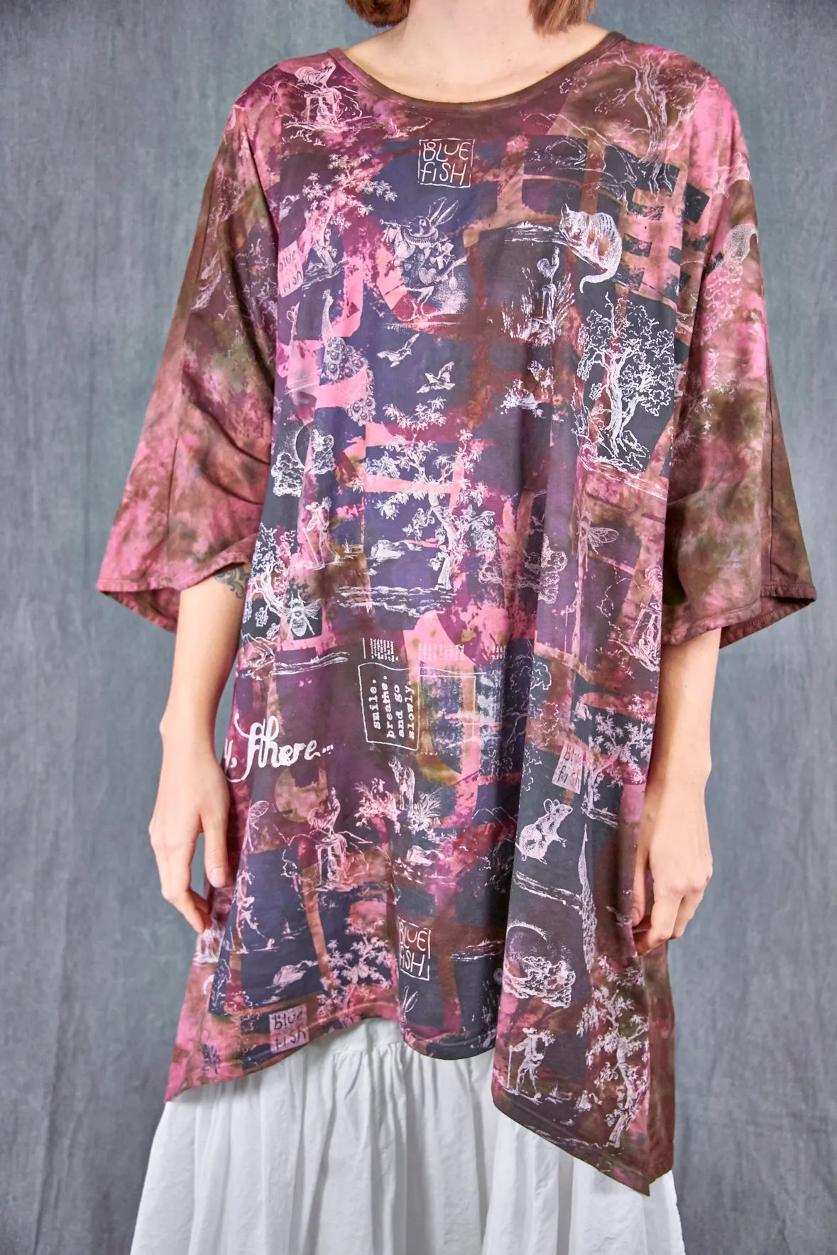 1255HD Art Tee Cafe Pink Story Book