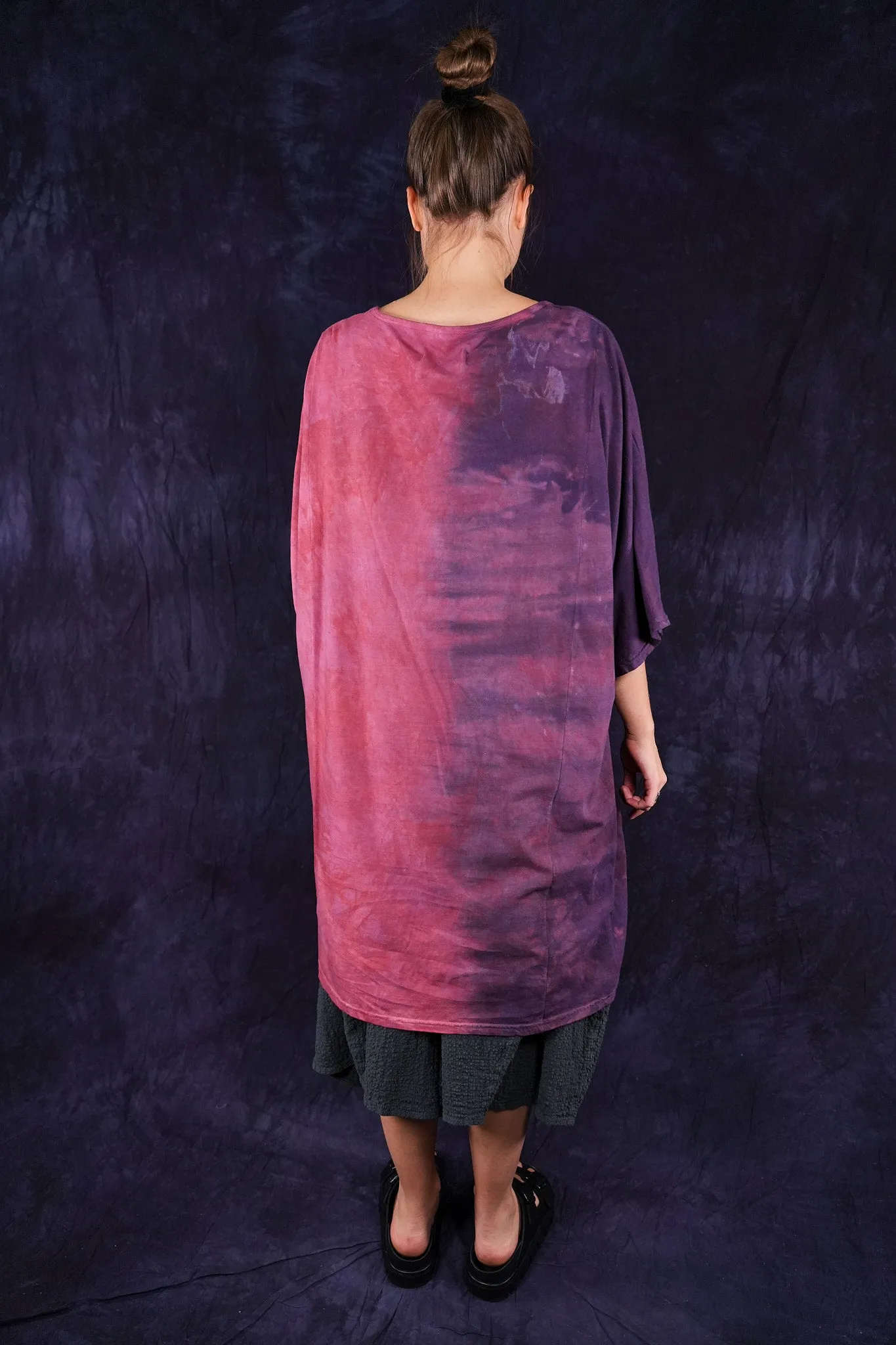 1255HD Art Tee Strawberry Cat Ombre