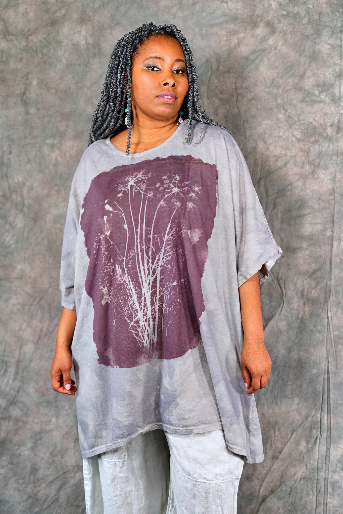 1255HD Art Tee Sun Print Sketch-P