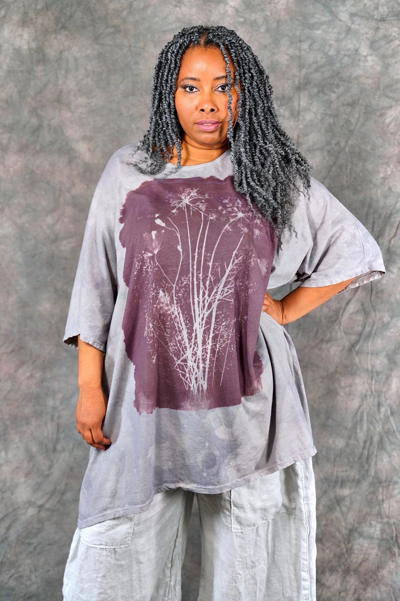 1255HD Art Tee Sun Print Sketch-P