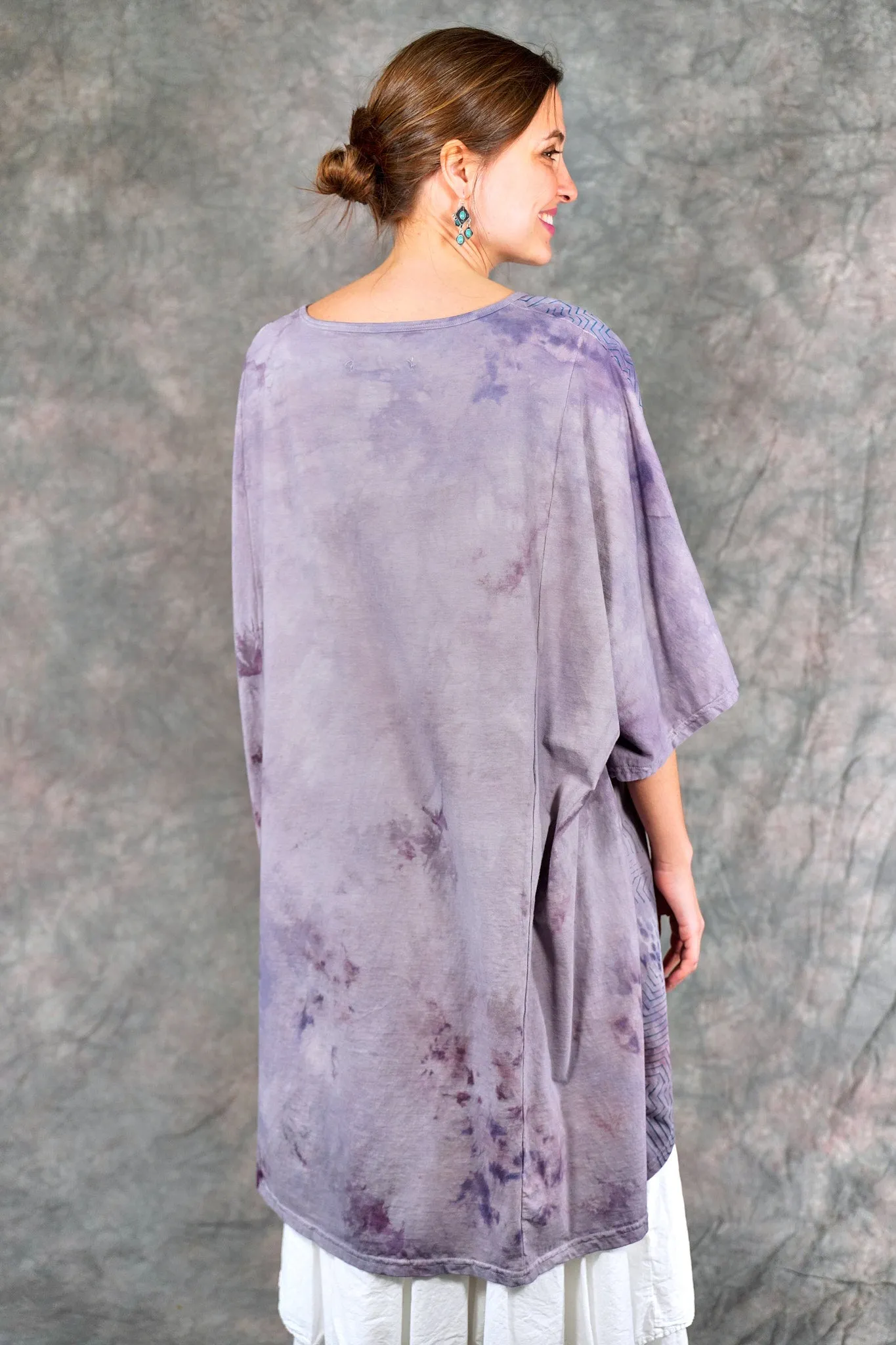 1255HD Art Tee Violet Lavender Sky-P