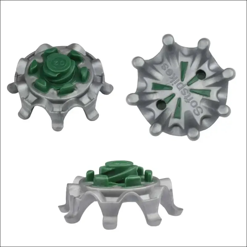 14-piece golf shoes spikes cleats for improved traction and stability - compatible