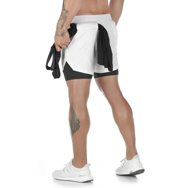 2-in-1 Men's Sportswear Shorts