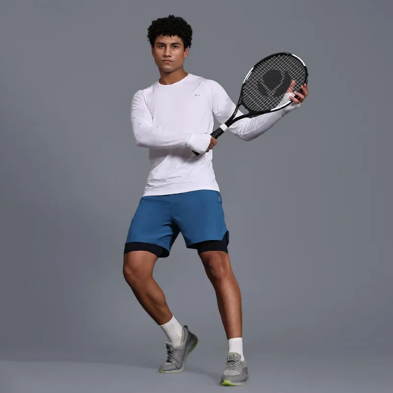 2 In 1 Training Shorts - Men