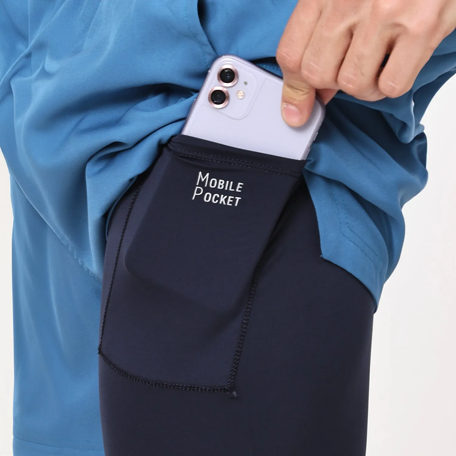 2 In 1 Training Shorts - Men