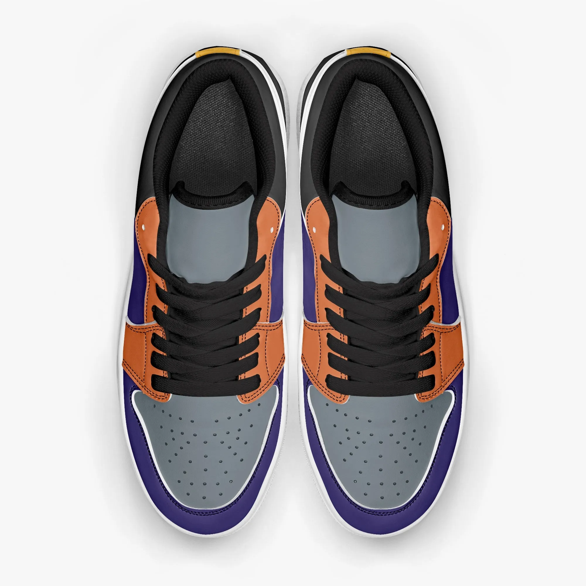 602 Men's Low-Top Leather Basketball Shoes by Niche Era