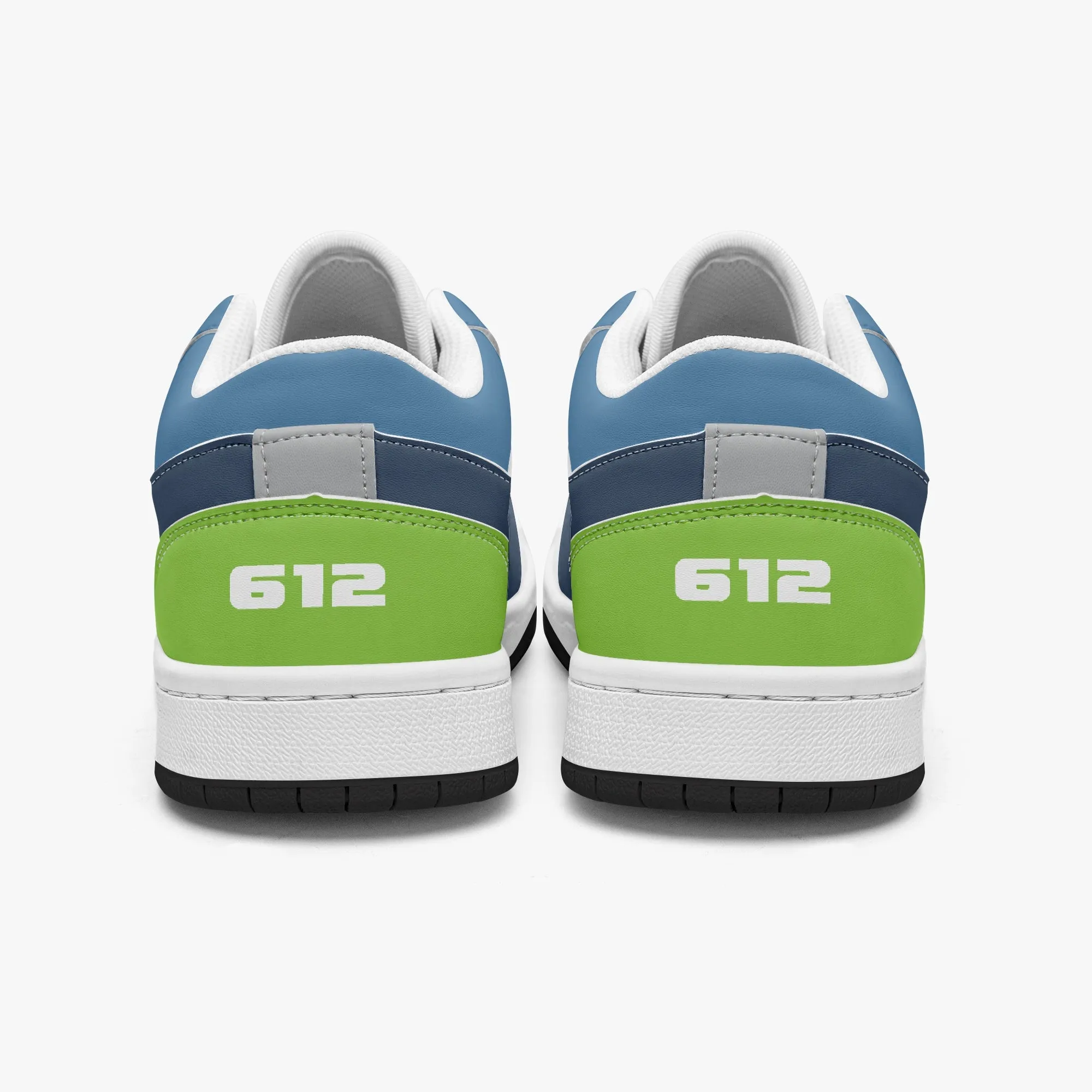 612 Men's Low-Top Leather Basketball Shoes by Niche Era