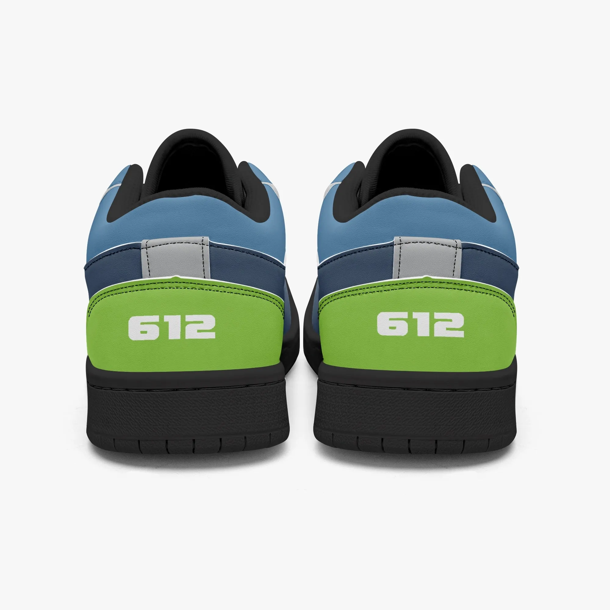 612 Men's Low-Top Leather Basketball Shoes by Niche Era