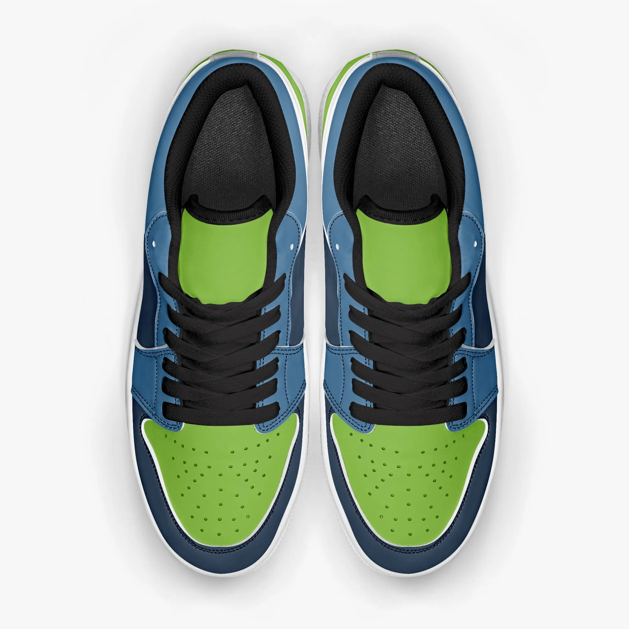 612 Men's Low-Top Leather Basketball Shoes by Niche Era