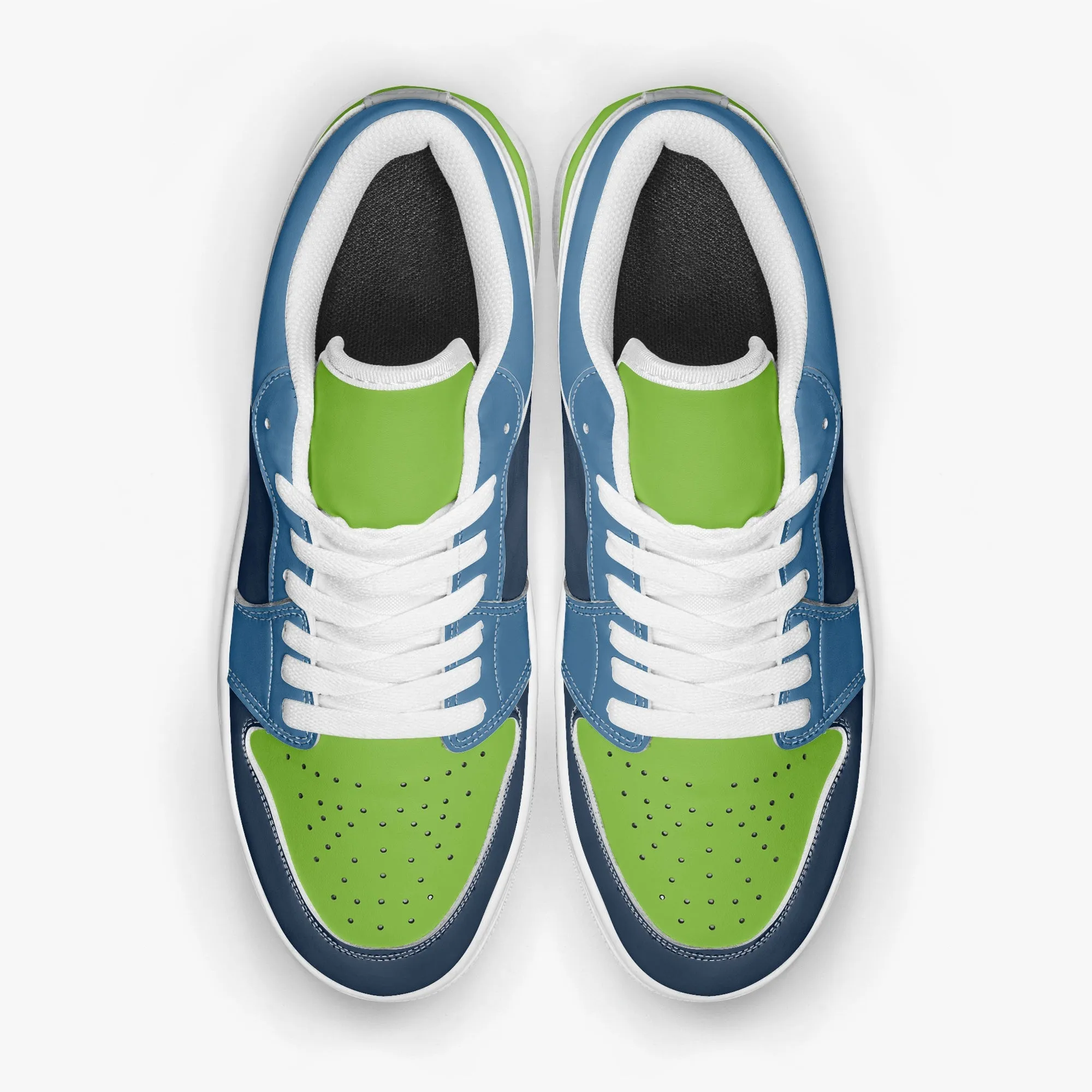 612 Men's Low-Top Leather Basketball Shoes by Niche Era