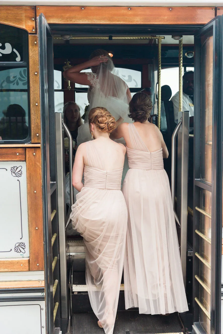 A-line Sweetheart One-shoulder Tulle Bridesmaid Dresses, BD0564