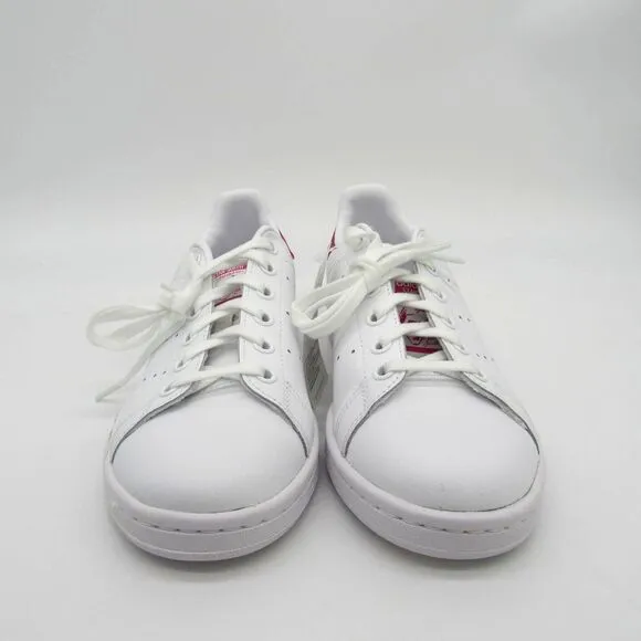 Adidas 'Stan Smith' Girl's Leather Sneakers Size 5 M - White