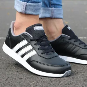 Adidas VS Switch 2 K‎ BC0095 Black-White Shoes Universal Kids Size 5.5 Athletic