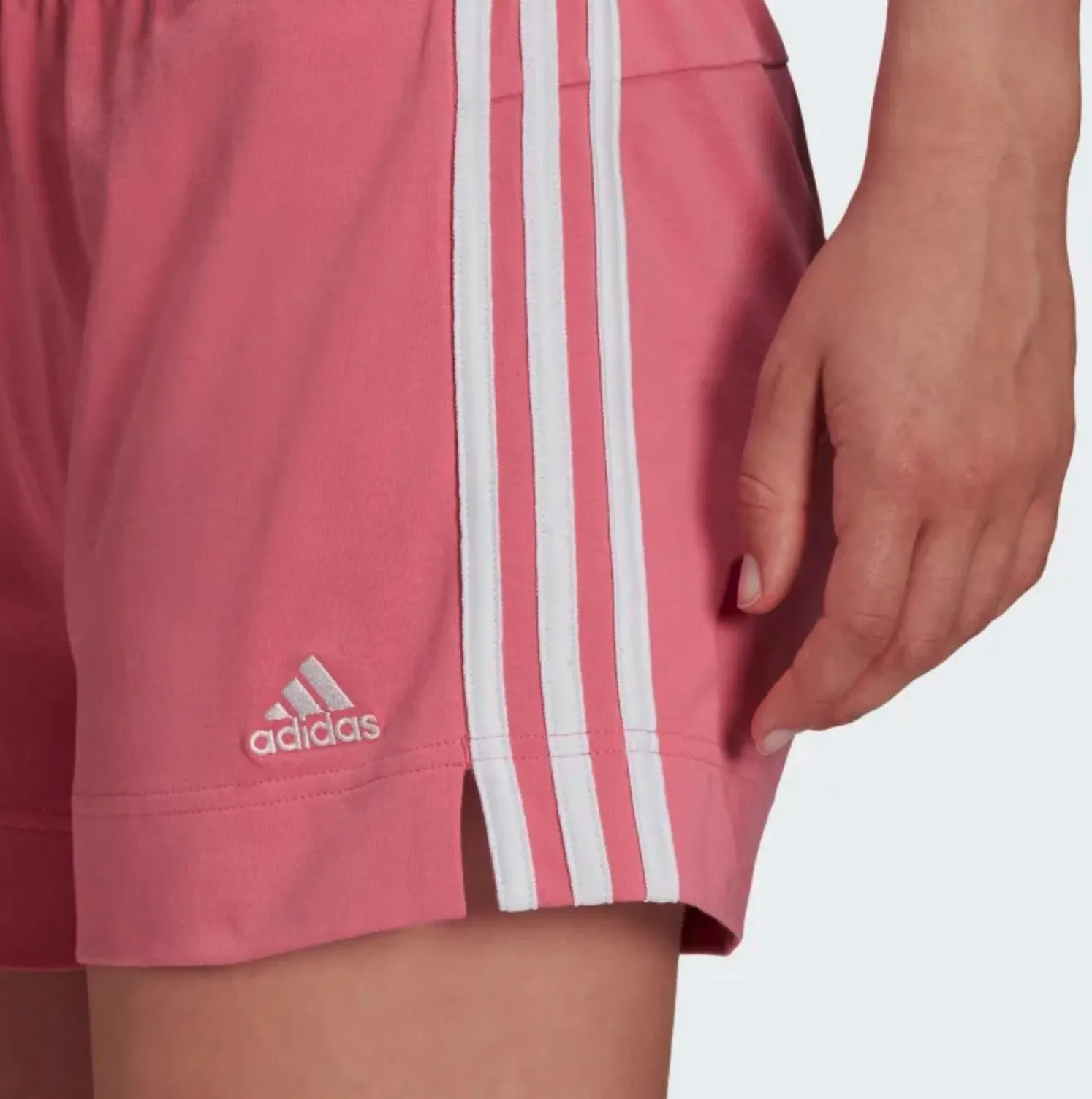 adidas Womens Pink Workout Shorts Running Shorts Size (XS/M/L)