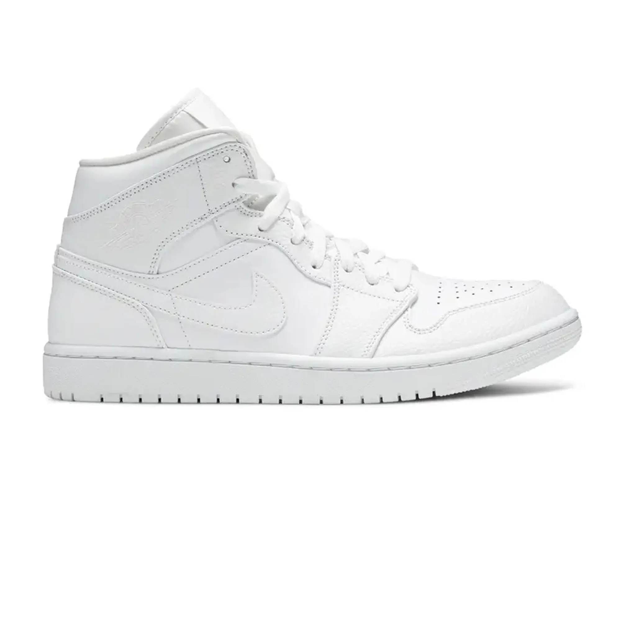 Air Jordan 1 Mid 'Triple White' (2020 / 2021)