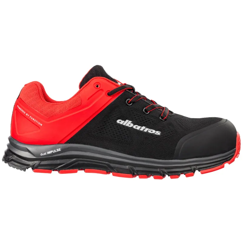Albatros Lift Impulse Low S1P 646600 Zwart/Rood