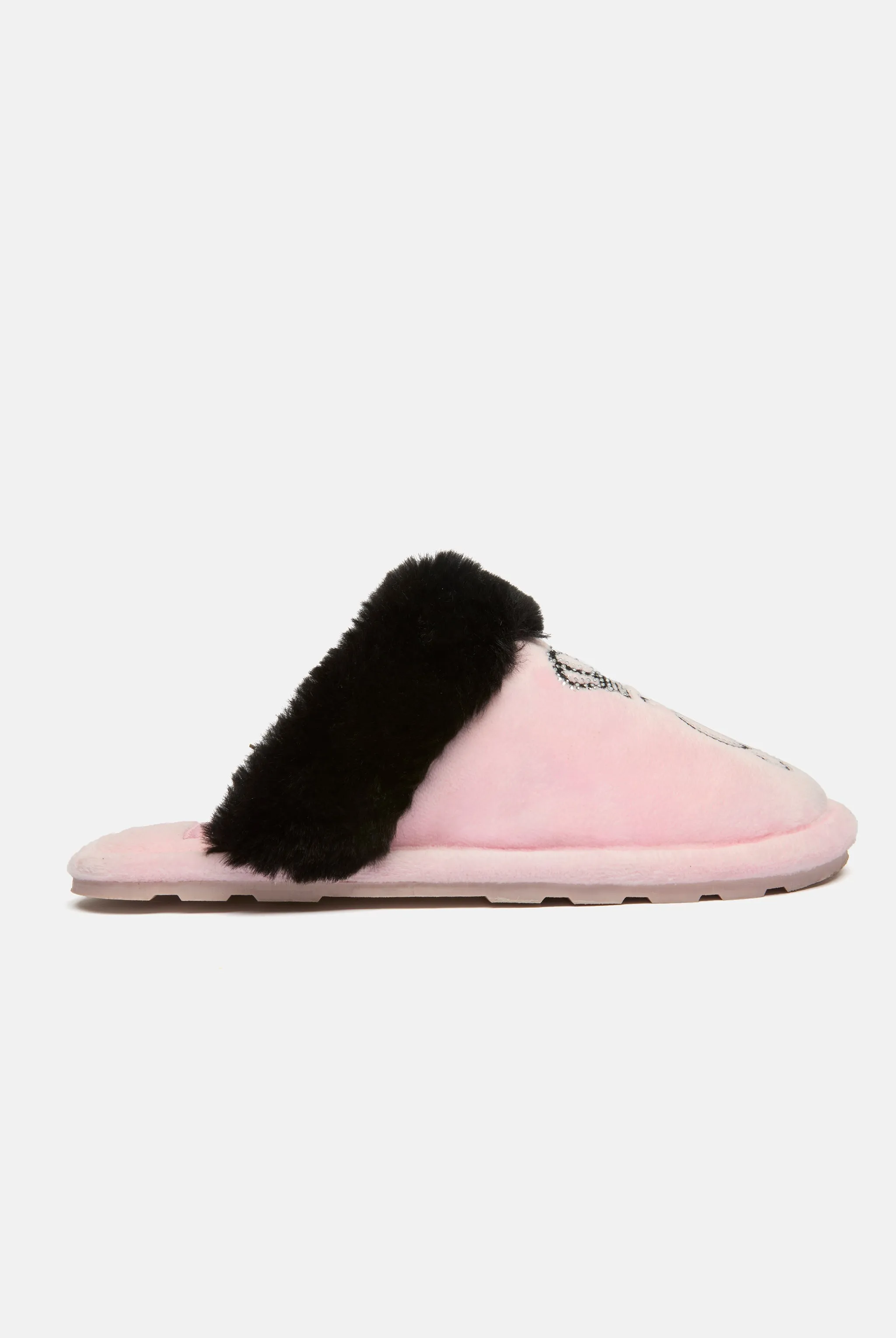 ALMOND BLOSSOM HERITAGE CROWN VELOUR SLIPPER