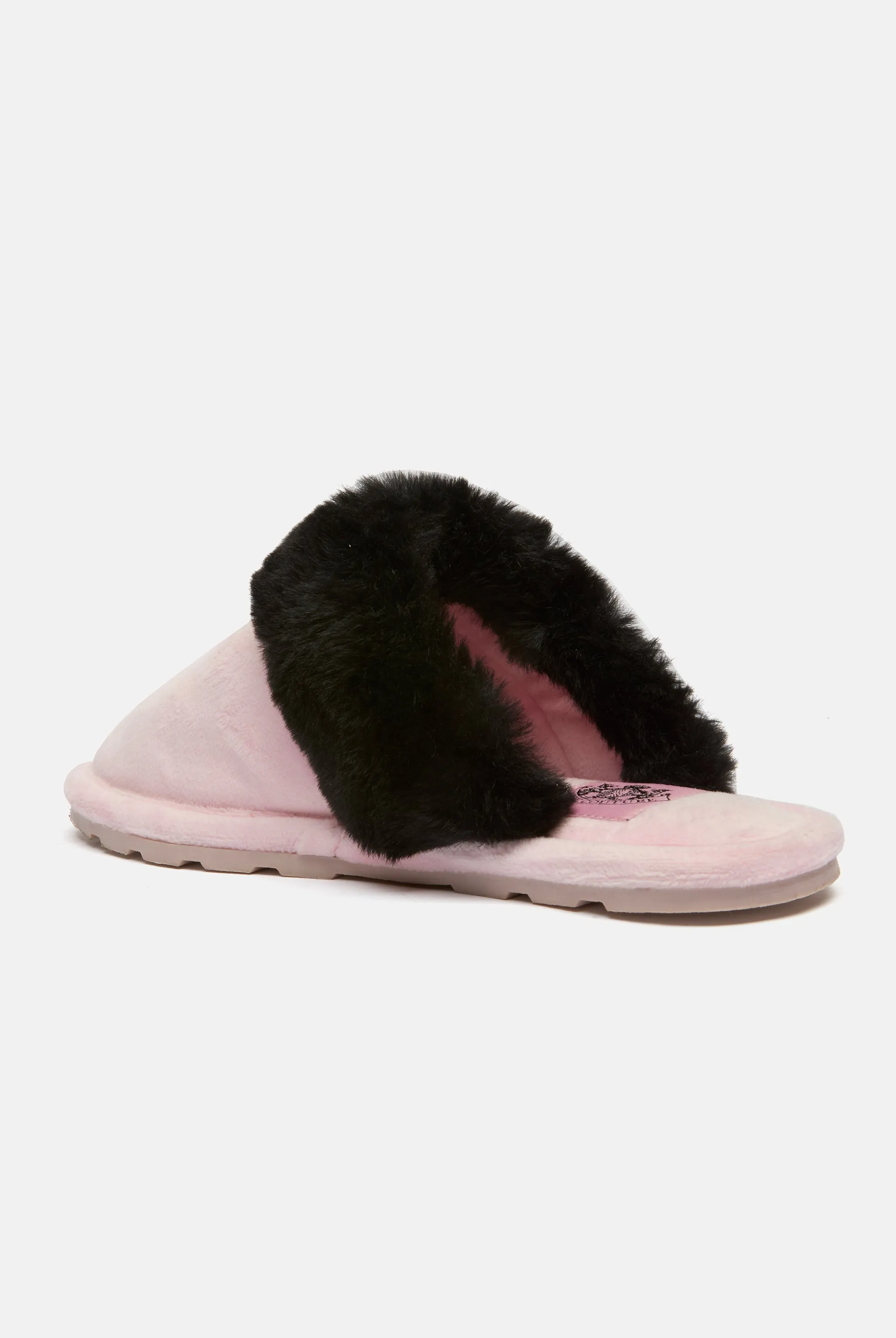 ALMOND BLOSSOM HERITAGE CROWN VELOUR SLIPPER