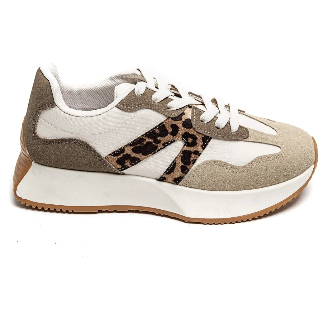 Annick dame sneakers 8917 - Leopard