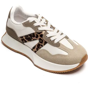 Annick dame sneakers 8917 - Leopard