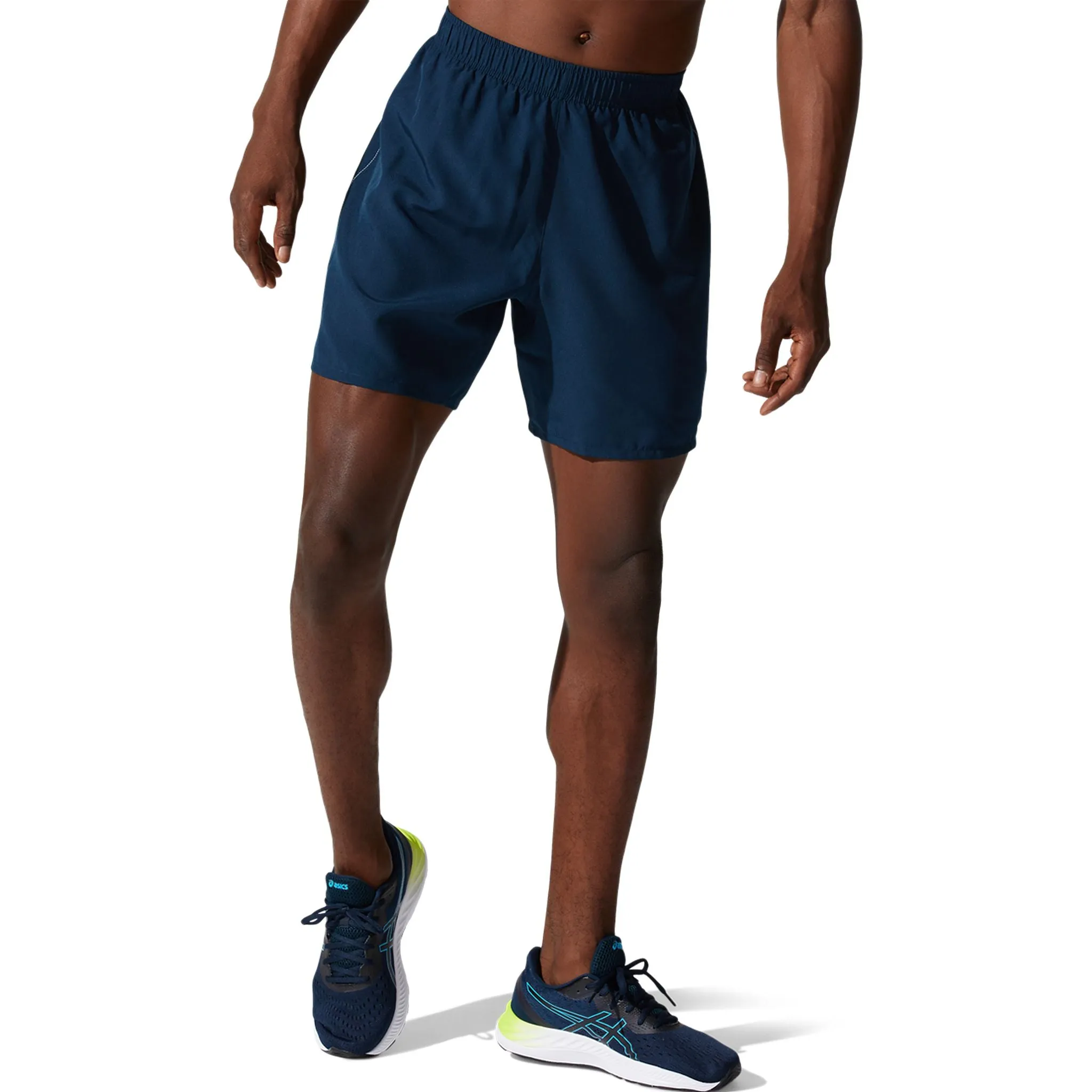 ASICS Silver 7 inch Mens Shorts