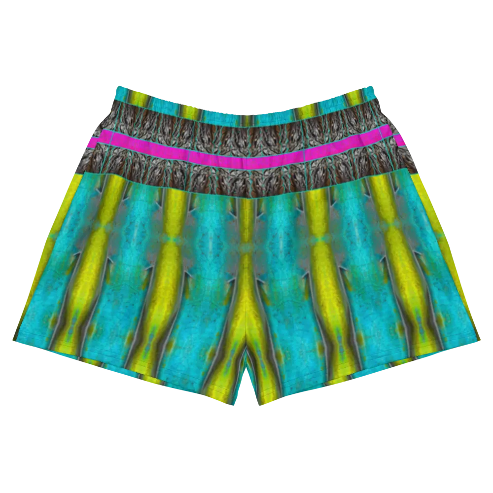Athletic Shorts (Unisex)(Virilis/Muliebris)(Tree Link Stripe) RJSTH@Fabric#8 RJSTHS2021 RJS