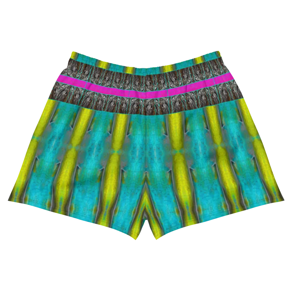 Athletic Shorts (Unisex)(Virilis/Muliebris)(Tree Link Stripe) RJSTH@Fabric#8 RJSTHS2021 RJS