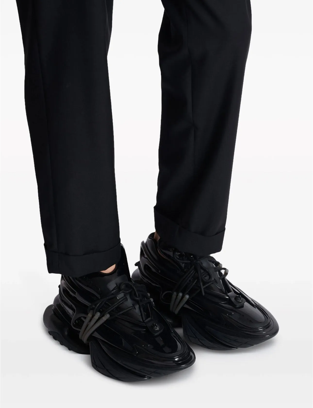 Balmain Unicorn Main Lab leather sneakers