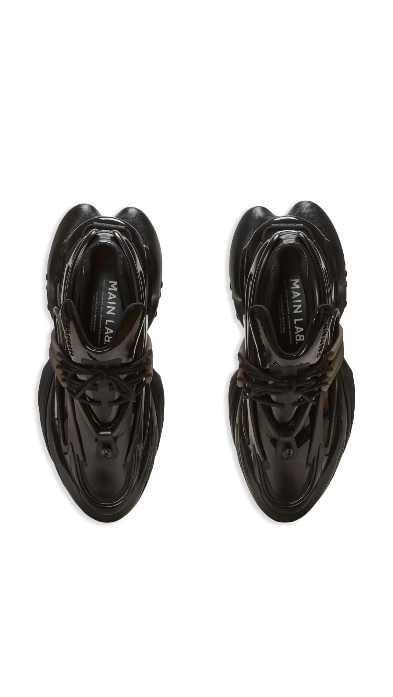 Balmain Unicorn Main Lab leather sneakers