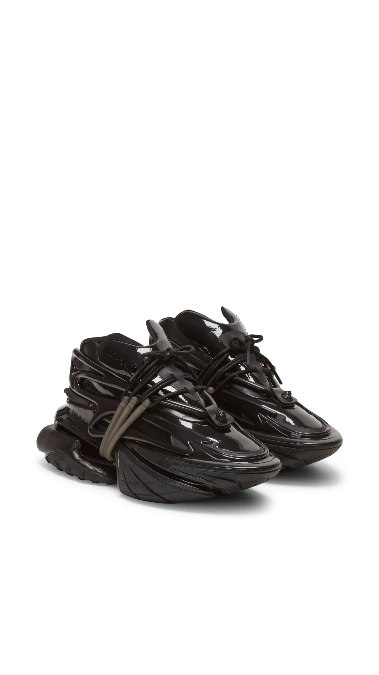 Balmain Unicorn Main Lab leather sneakers