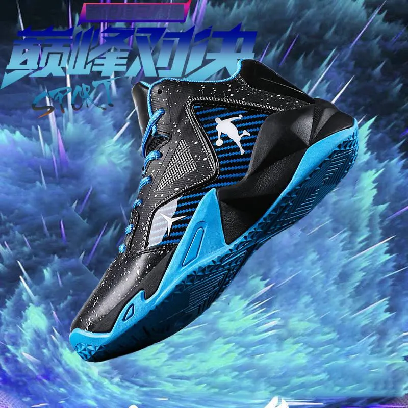 Basketball Shoes for Men Basketball Sneakers Men's High-top Outdoor Sports Breathable Athletic Shoes