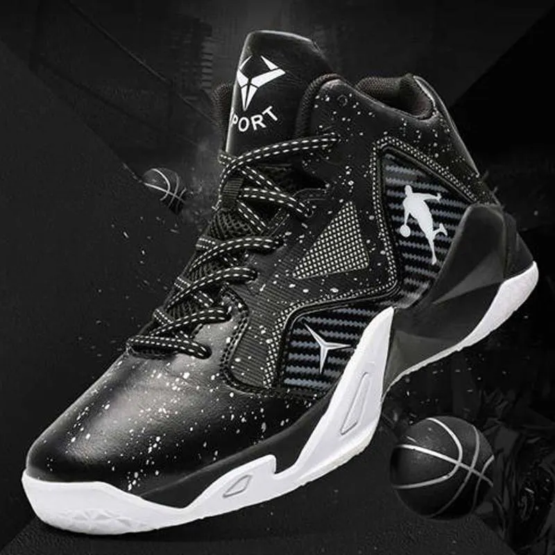 Basketball Shoes for Men Basketball Sneakers Men's High-top Outdoor Sports Breathable Athletic Shoes