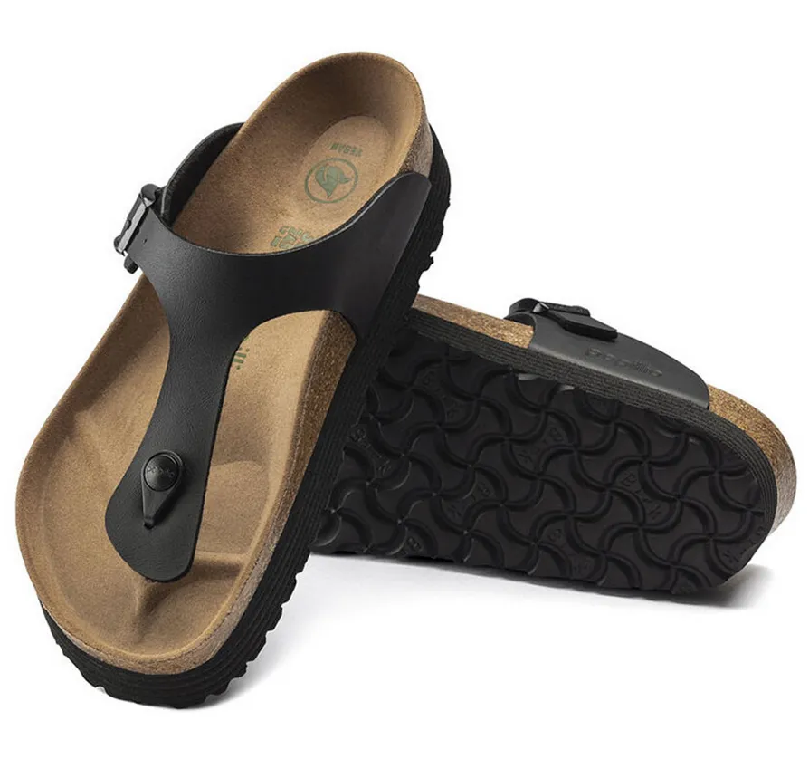 Birkenstock Papillio Gizeh Grooved Black 1018546