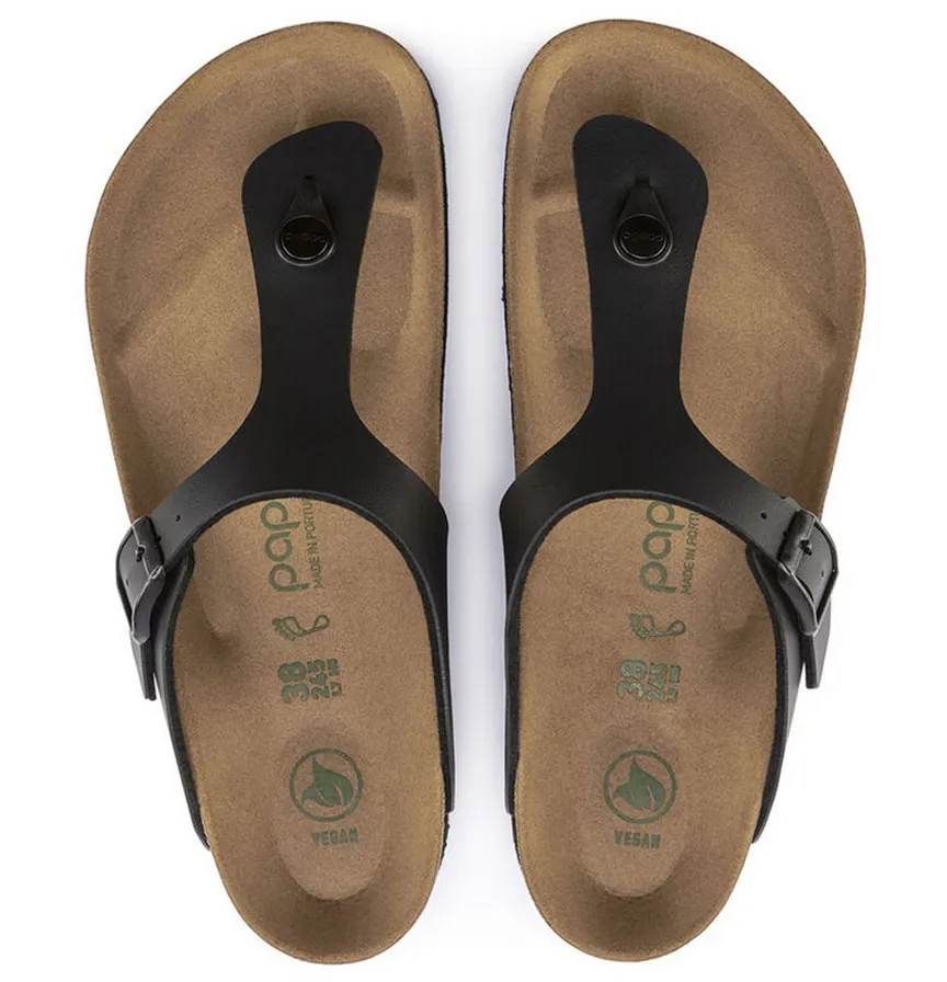 Birkenstock Papillio Gizeh Grooved Black 1018546