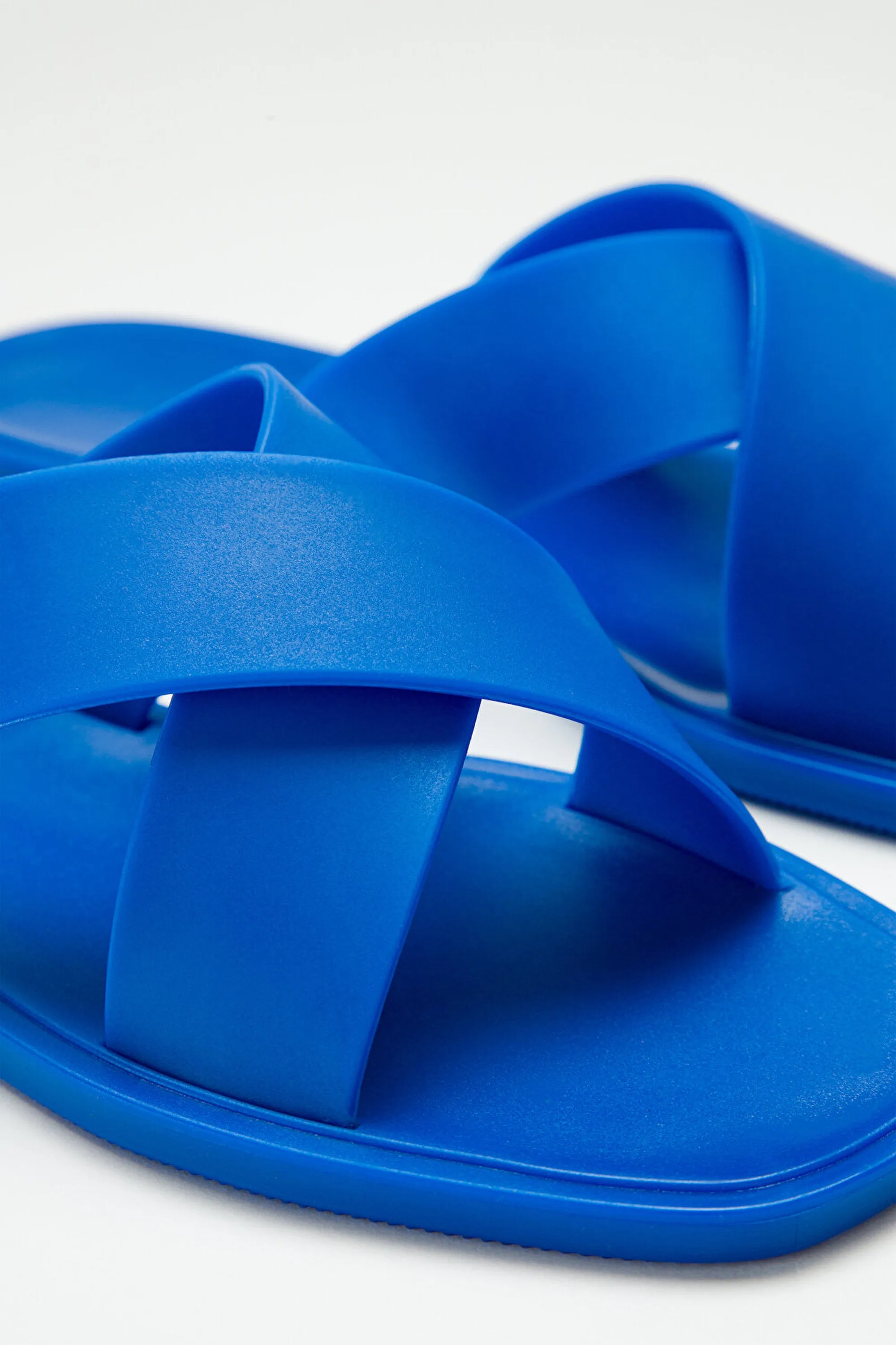 Blue Como Slipper