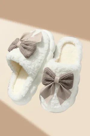 Bow Slippers