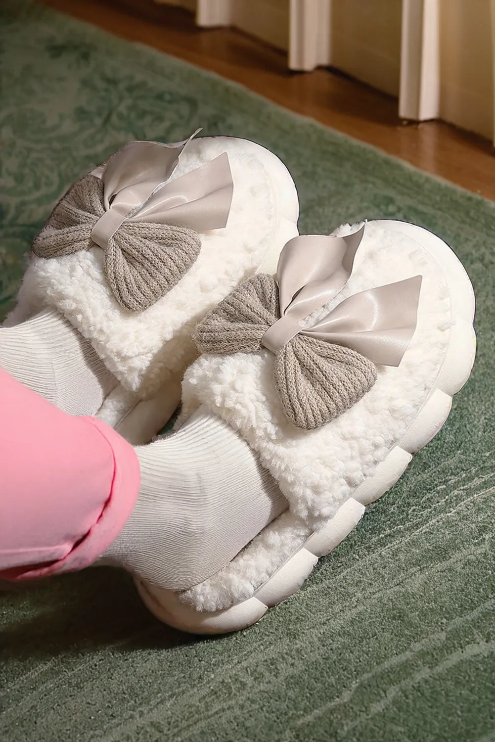 Bow Slippers