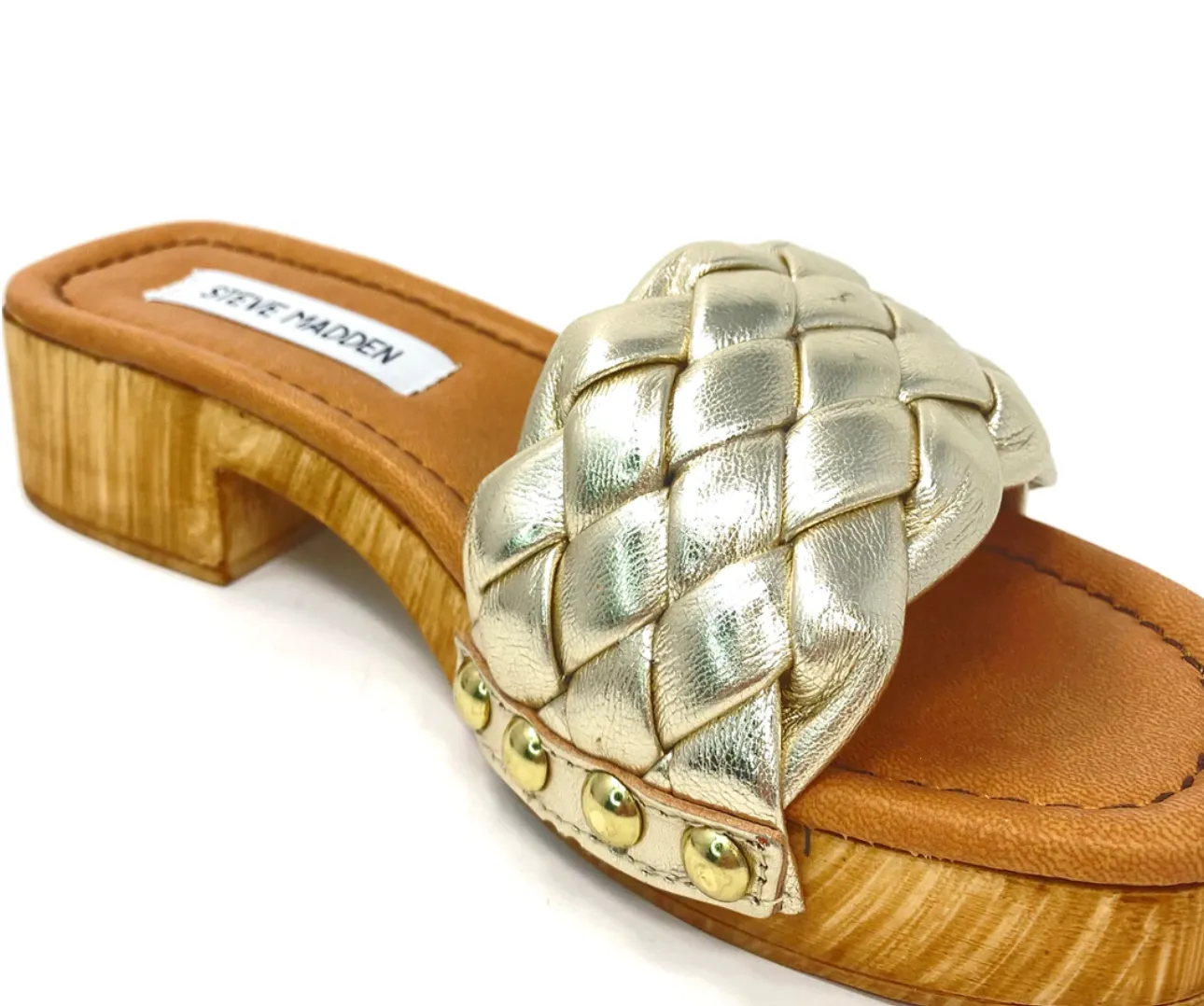Braided Block Sandal