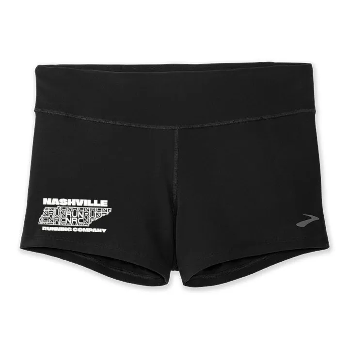 BROOKS SPEEDWORK SHORT TIGHT WOMEN - NRC LOGO