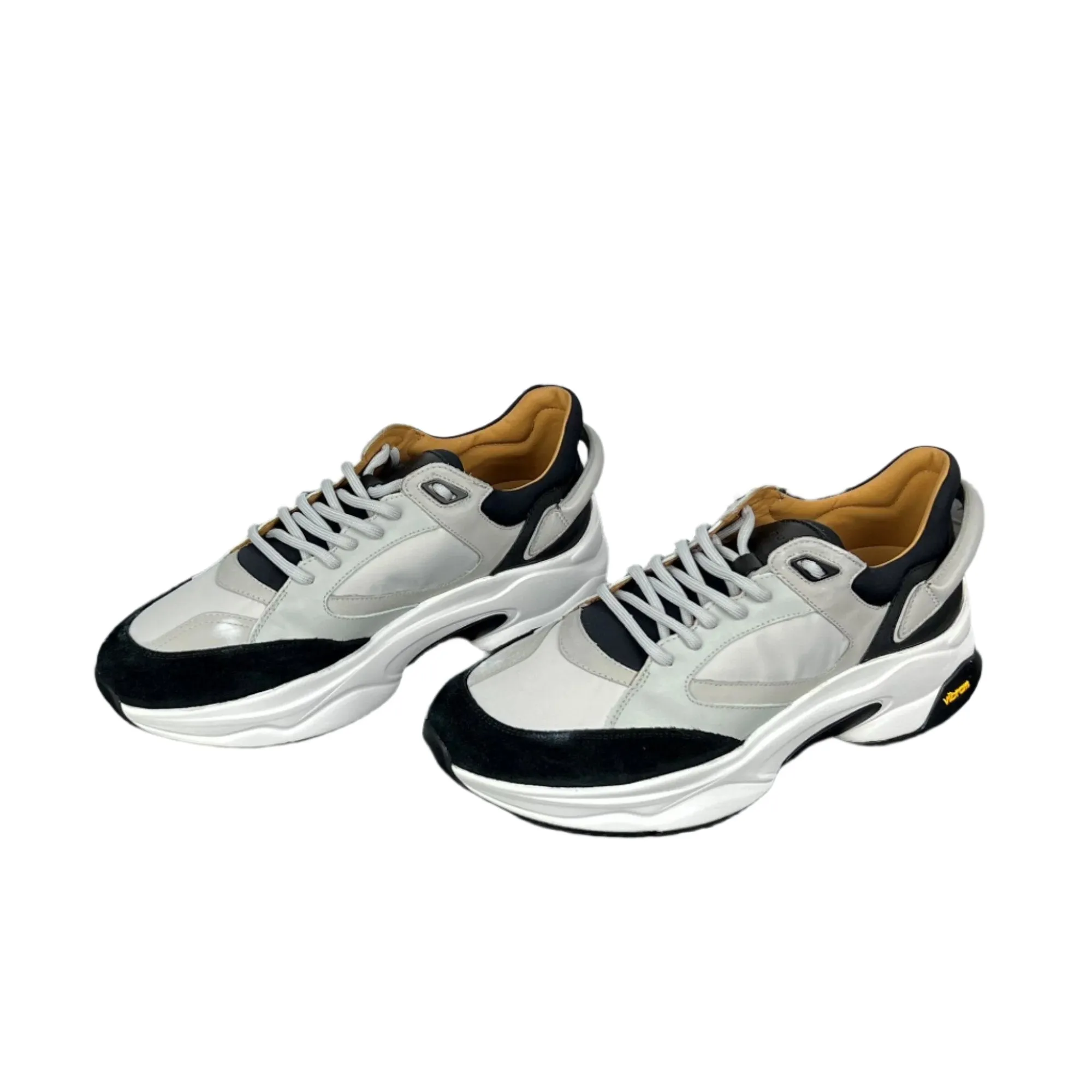Buscemi Veloce Mix Multi Grey Suede Sneakers