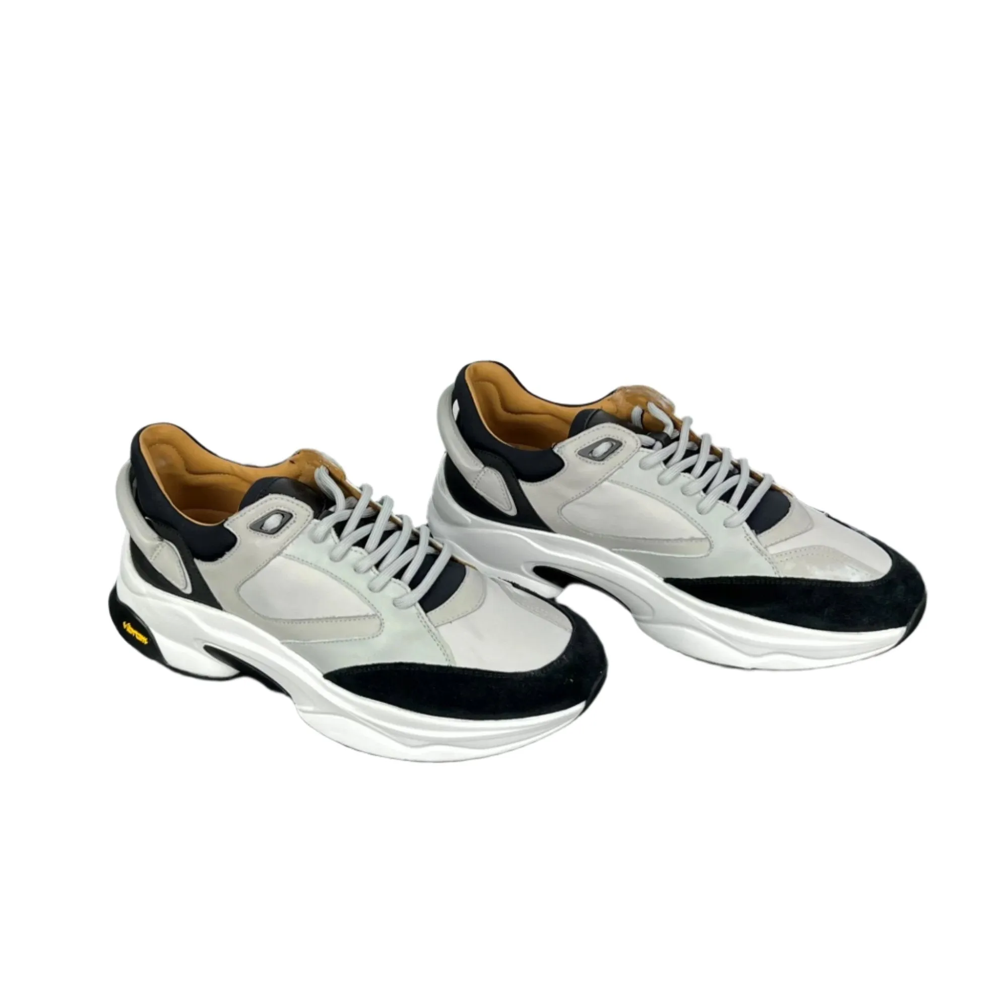 Buscemi Veloce Mix Multi Grey Suede Sneakers