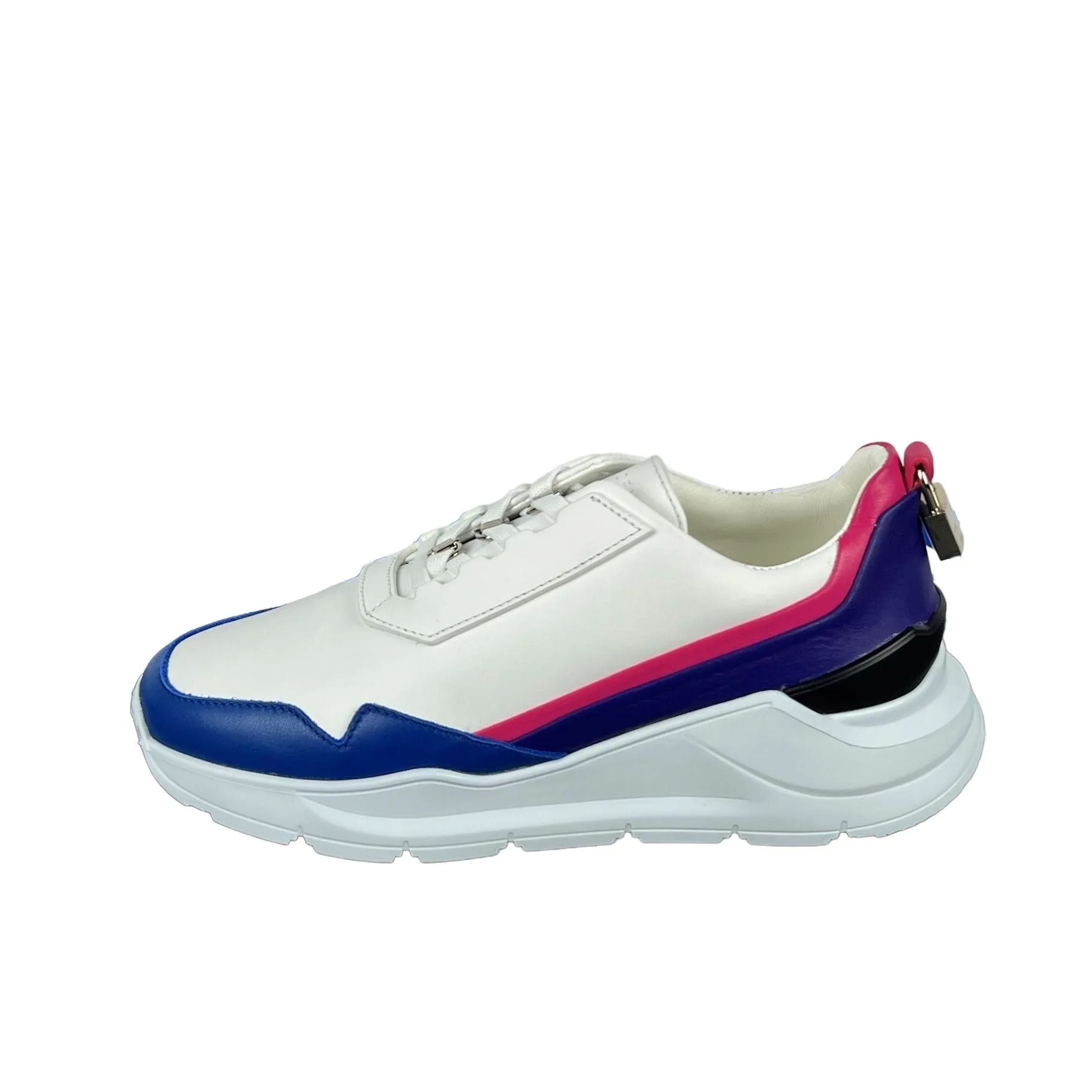 Buscemi Women's Strada Purple Trio Leather Sneakers