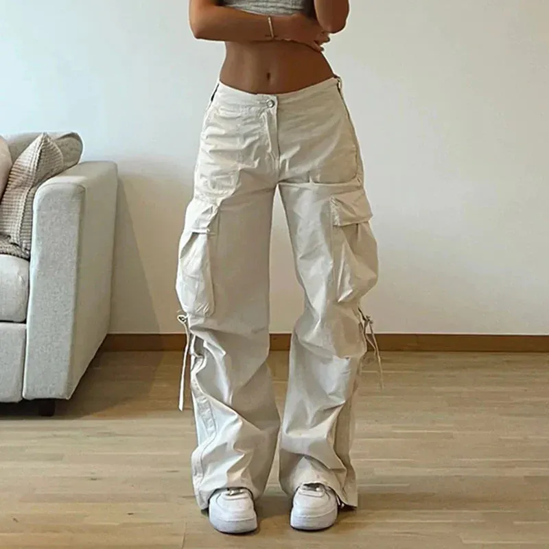 Cargo Pants – Drawstring Hem – Urban Streetwear Vibe