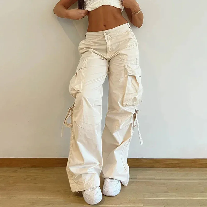 Cargo Pants – Drawstring Hem – Urban Streetwear Vibe