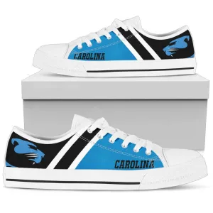 Carolina Panthers Mens Shoes Casual Canvas Sneakers