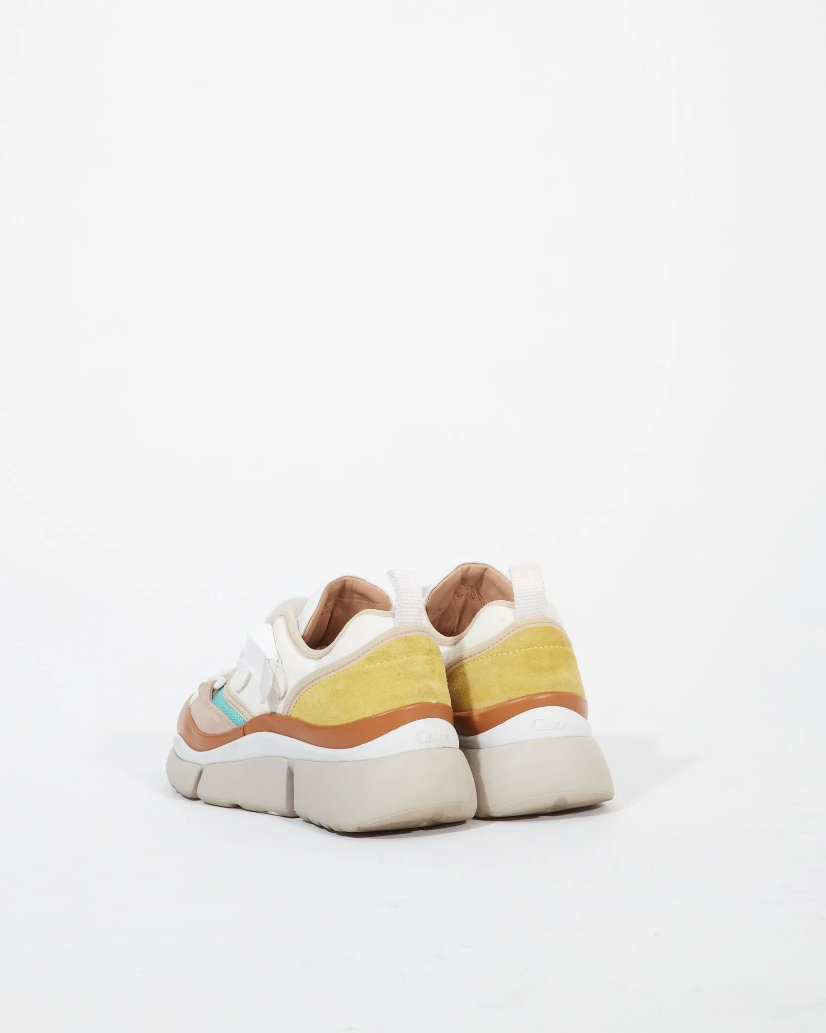 Chloé Multi Color White Chunky Sneaker - 35